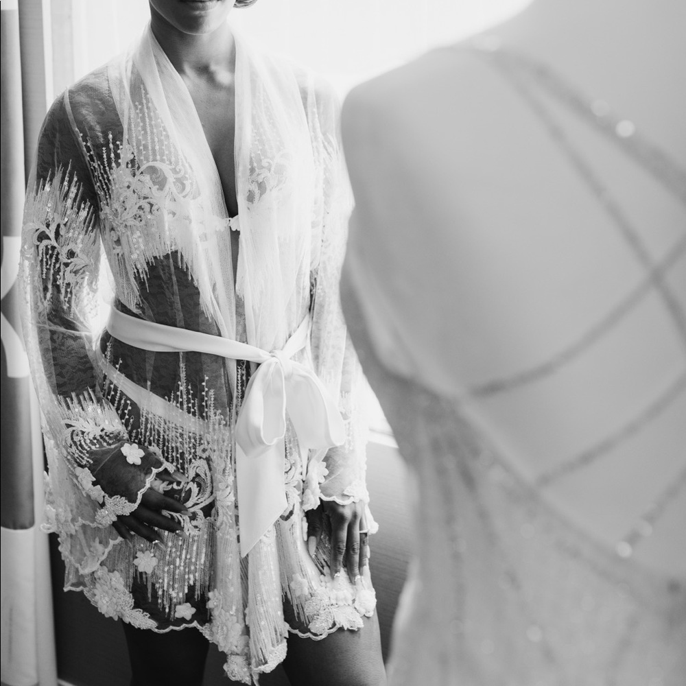 Pallas Couture Bridal Robe